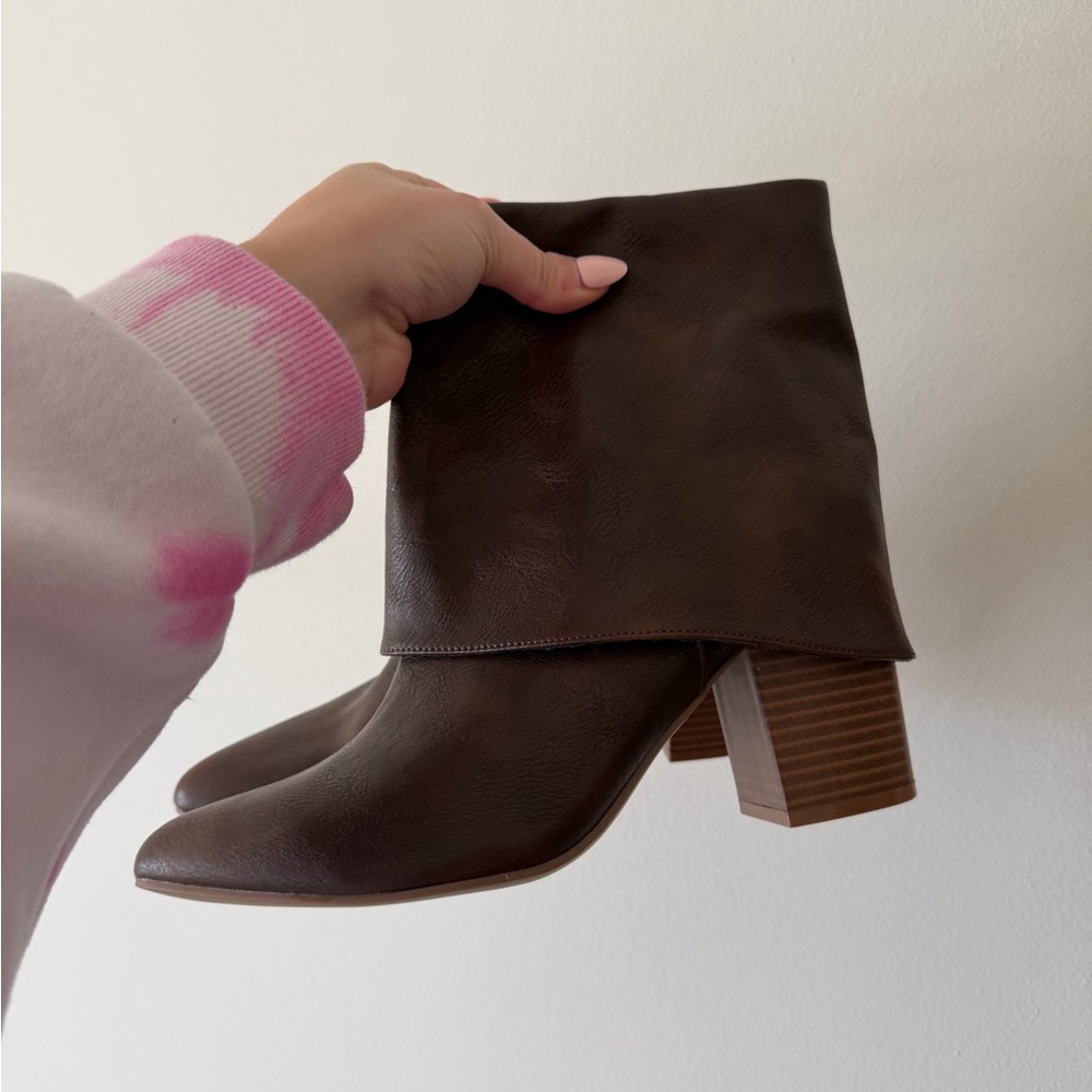 Chic Brown Ankle Booties